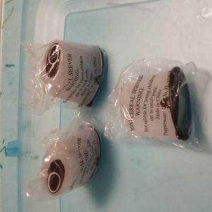 Tupperware Collectibles Mini Cereal Containers x3